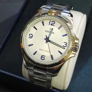 Festina Acero ESF. Plata Solar Energy