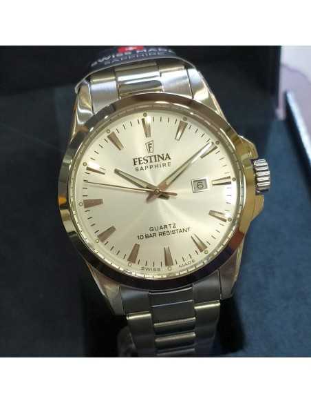 FESTINA SWISS MADE CLASSICS ESF. PLATA