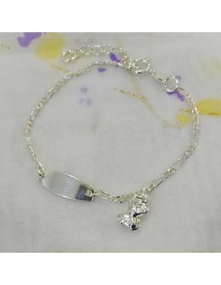 Pulsera Esclava Plata Infantil