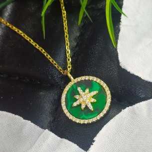 Marea Gargantilla Medalla Dorados