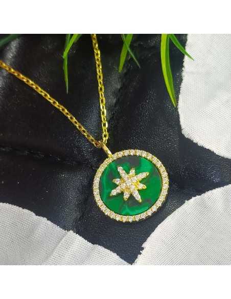 Marea Gargantilla Medalla Dorados