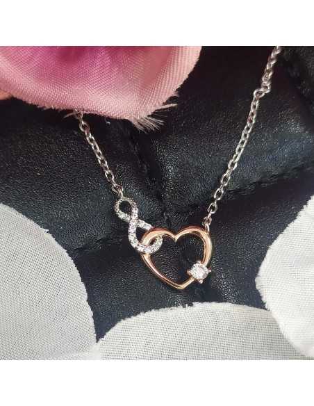 Marea Gargantilla Infinito Corazón