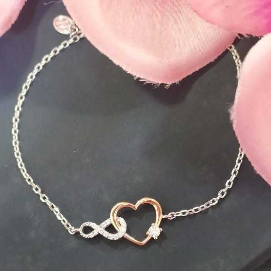 Marea Pulsera Infinito Corazón