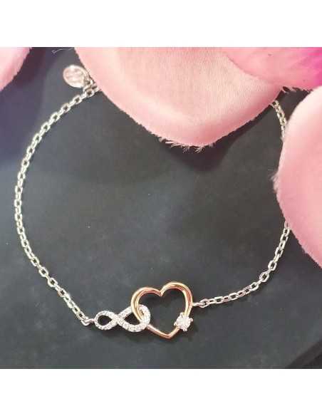 Marea Pulsera Infinito Corazón