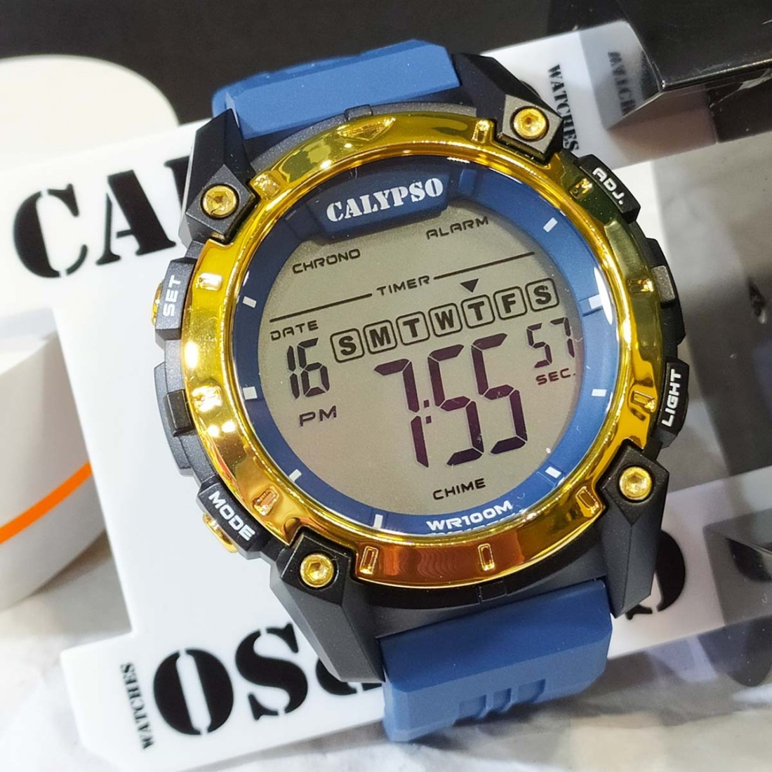  Calypso Watches Reloj de cuarzo analógico-digital para hombre  con correa de plástico K5771/4, Correa : Ropa, Zapatos y Joyería