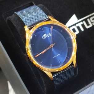 Lotus Minimalist Milanesa Chapado Azul