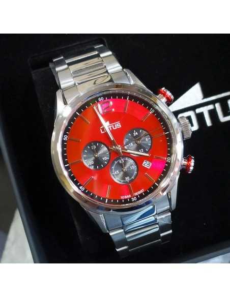 Lotus Crono Negro/Rojo