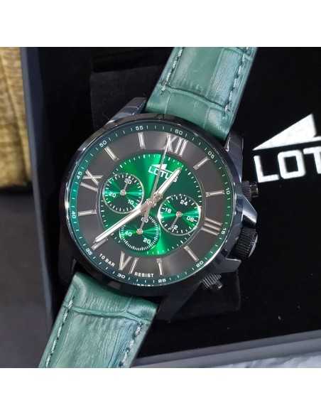 Lotus Chrono Acero Piel