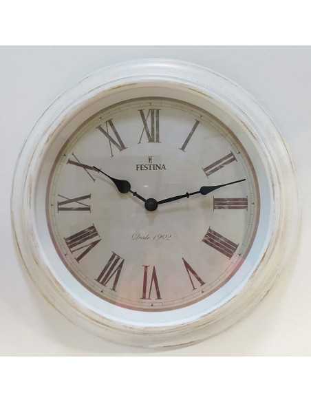 Festina Reloj Cocina Blanco Vintage