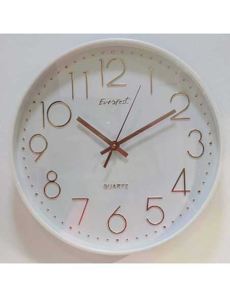 Eurofest Reloj Cocina Blanco