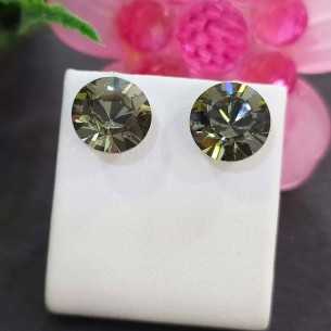 Towanda Pendientes Cristal Oscuro