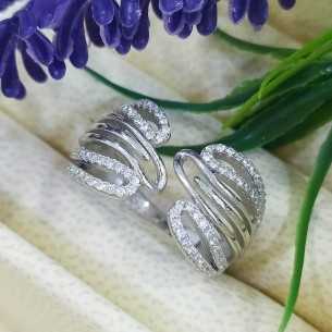 Towanda Anillo Abierto Ondas