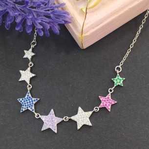 Towanda Gargantilla Estrellas Colores