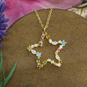 Towanda Colgante Estrella Multicolor