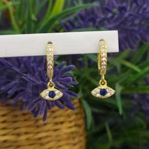 Towanda Pendientes Aro Ojo Turco