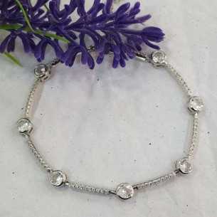 Towanda Pulsera Chatón Semi Rígida