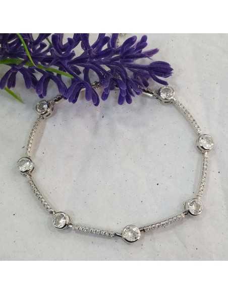Towanda Pulsera Chatón Semi Rígida