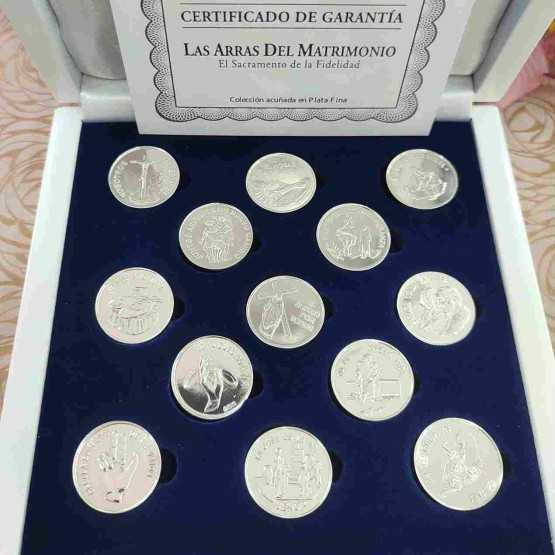 Arras Bíblicas Plata Brillo