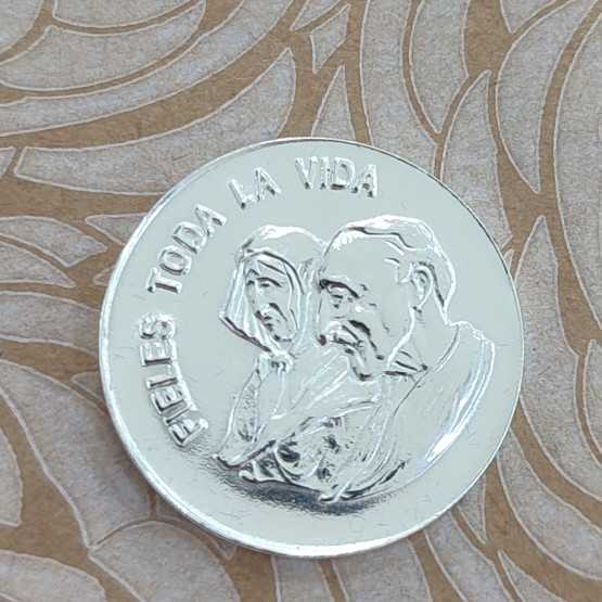 Arras Bíblicas Plata Brillo