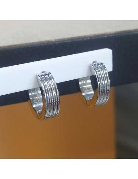 Lotus Style LS 2154-4 Men´s Earrings Aro Brillo