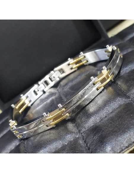 Lotus Style LS2259-2 Men in Black Acero Bicolor