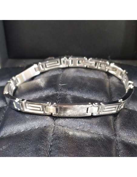 Lotus Style LS1798-2 men in black Acero Griego