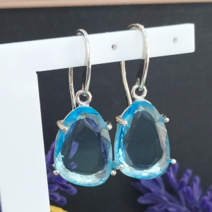 Aragón Carmona Pendientes Lágrima Cristal