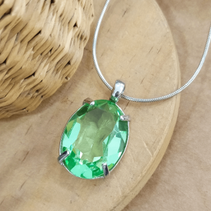 Aragón Carmona Colgante Verde Esmeralda