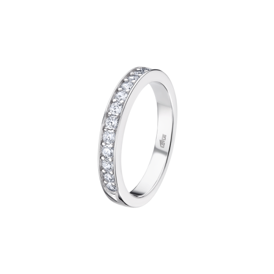 Lotus Silver Anillo Circonitas