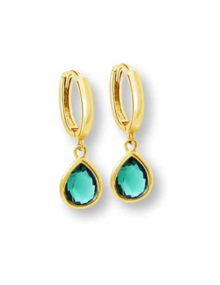 Lotus Silver Colors Colgante Circonita