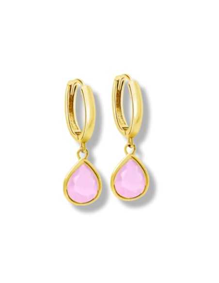 Lotus Silver Colors Colgante Circonita