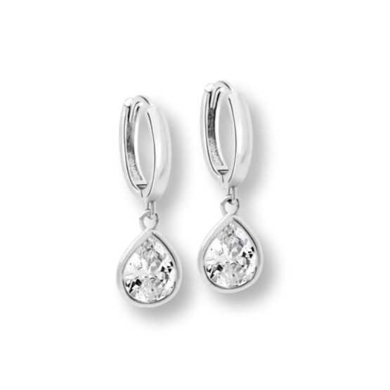 Lotus Silver Colors Colgante Circonita