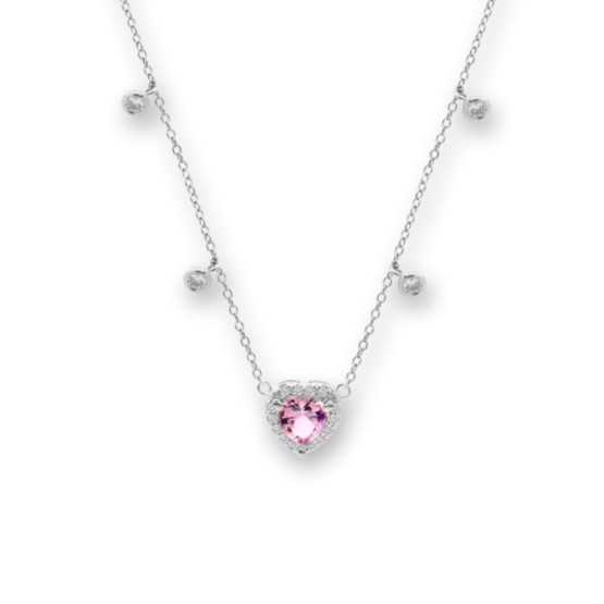 Lotus Silver Colors Corazón Rosa