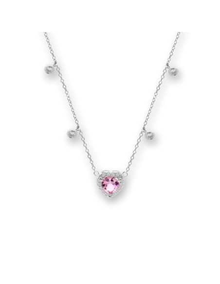 Lotus Silver Colors Corazón Rosa