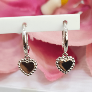 Lotus Silver Mometns Aro Corazón