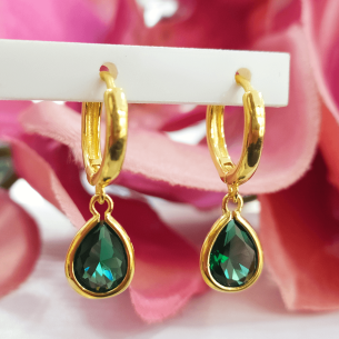 Lotus Silver Colors Colgante Circonita