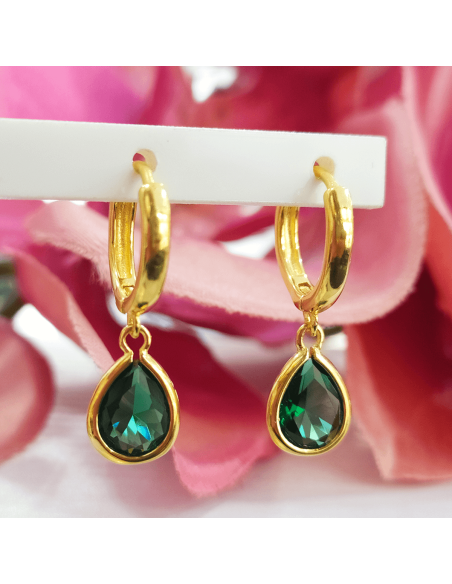 Lotus Silver Colors Colgante Circonita