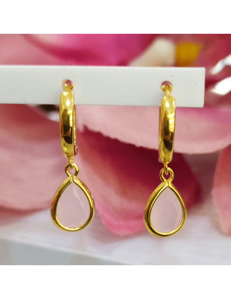 Lotus Silver Colors Colgante Circonita