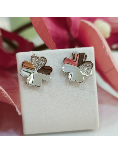 Lotus Silver Mystic Trébol a Presión