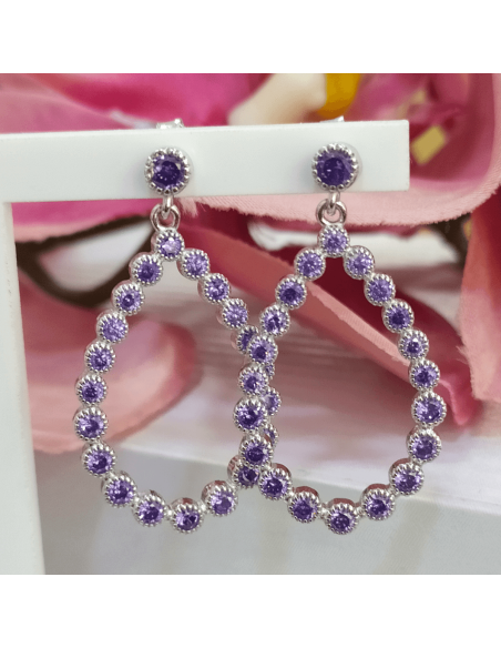 Lotus Silver Colors Ovalados Largos