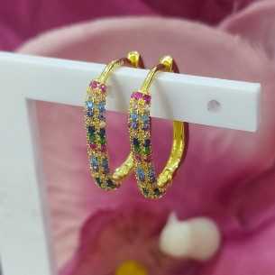 Towanda Aros Rectangulares Circonitas