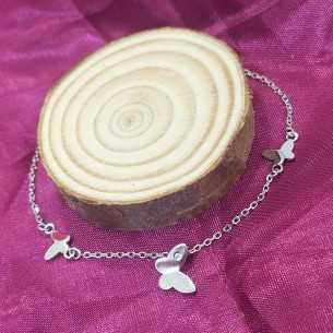 Towanda Pulsera Tres Mariposas