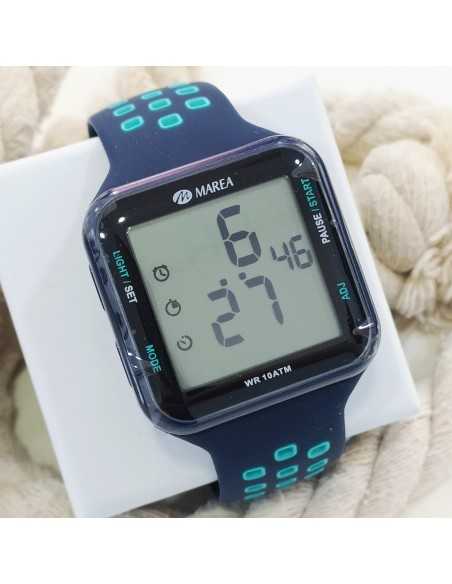 Marea Reloj Digital Cuadrado