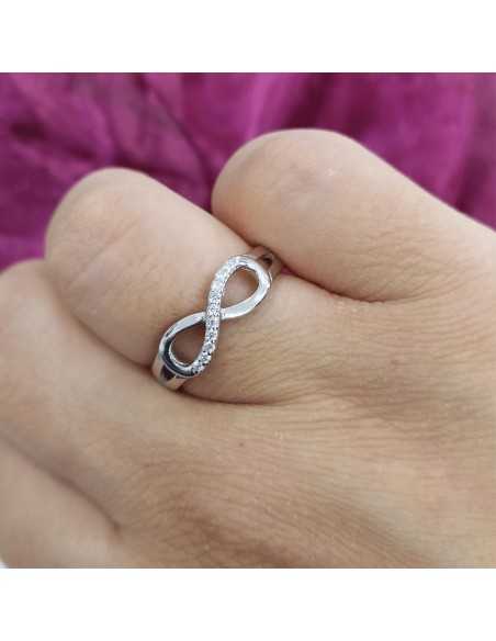 Towanda Anillo Infinito Circonitas