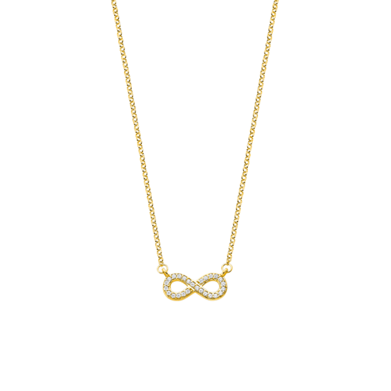 Lotus Silver Gargantilla Infinito Dorado