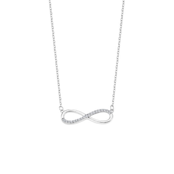 Lotus Silver Collar Infinito
