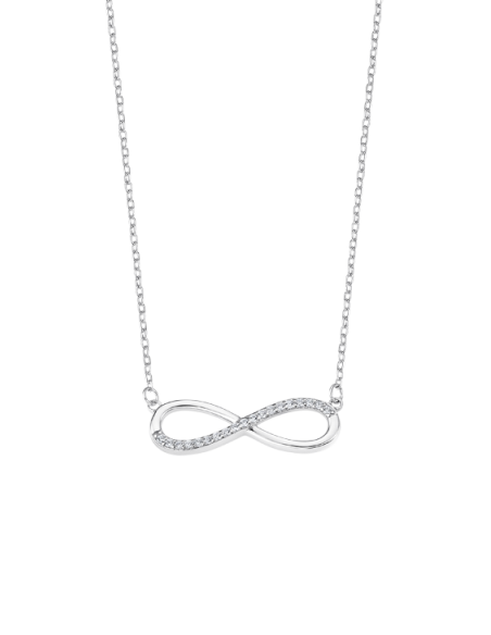 Lotus Silver Collar Infinito