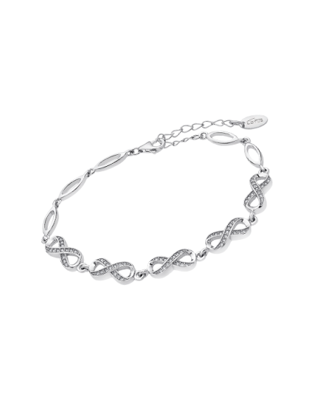 Lotus Silver Pulsera Infinitos Unidos