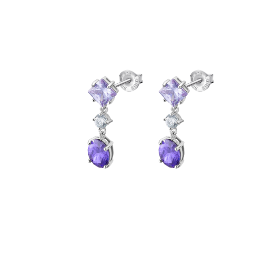 Lotus Silver Colors Circonita Ovalados