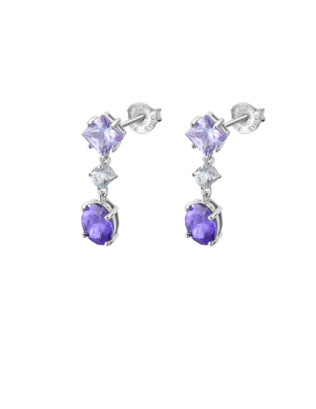 Lotus Silver Colors Circonita Ovalados